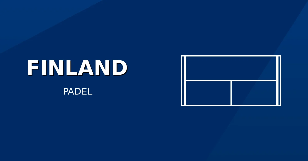 Padel in Finland — De Noordse indoor padelmacht (Gids 2026)